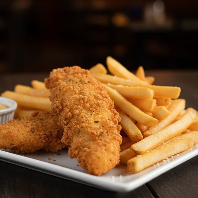 Kid's Tenders & Fries.