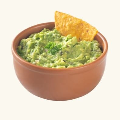 Guacamole and chips.