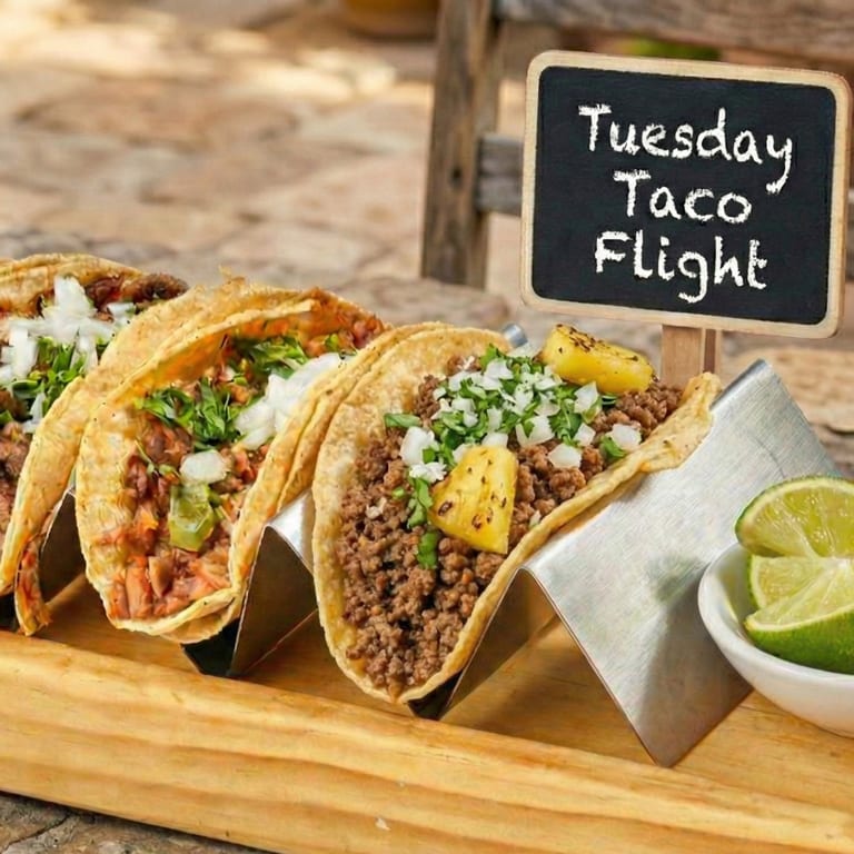 Tuesday Taco Flight Special 