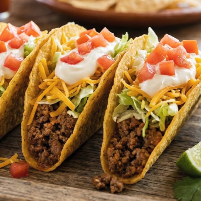 American style crunchy tacos (4).