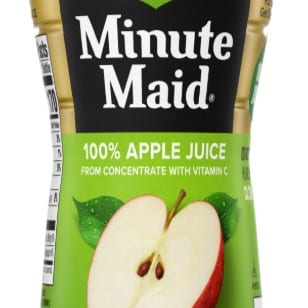 Apple juice.