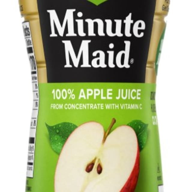 Apple juice.