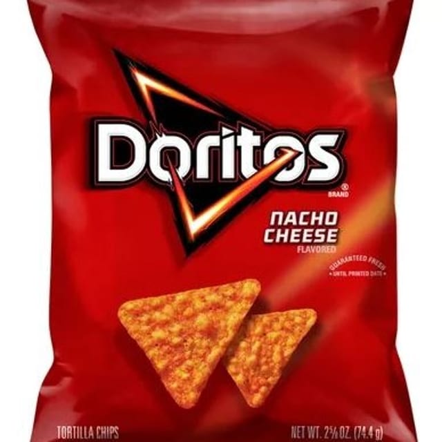 Nacho Cheese Doritos.