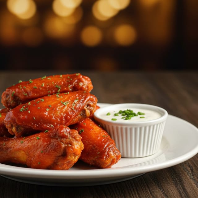 Bone-in wings.